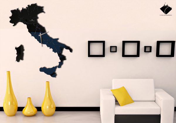 Italia® laccata nero opaco